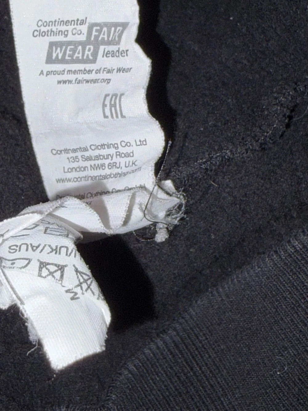The Beatles 1969 Black Graphic Hoodie - Abbey Road Design Size L